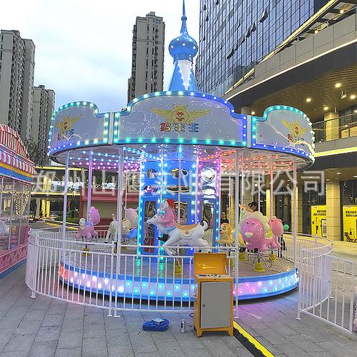新款豪华旋转木马 公园景区儿童游乐设备定金 新型广场游乐场设备