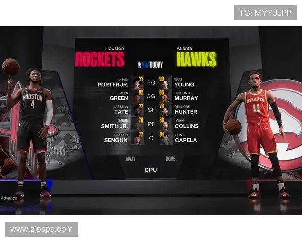 NBA火箭队对战老鹰全场录像及比分统计